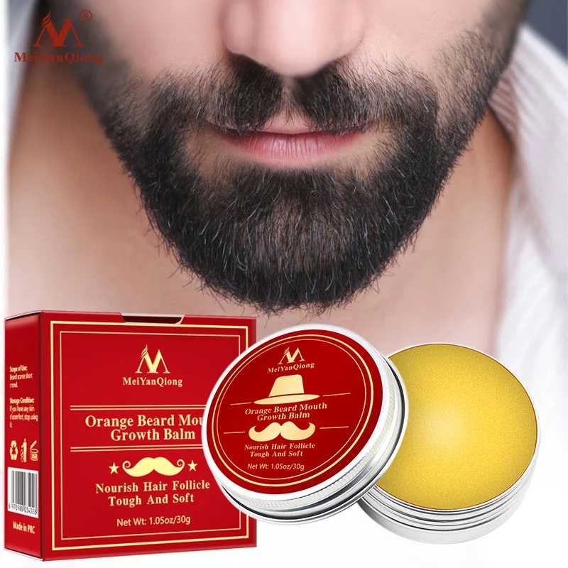 Men'S Grooming Aftershave - Huile de barbe biologique à l'orange