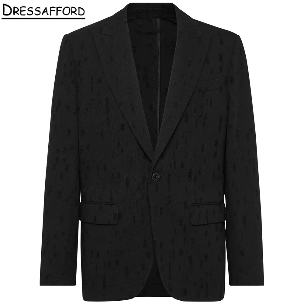Men'S Grooming Spot - Tuxedos à pois noirs pour hommes,