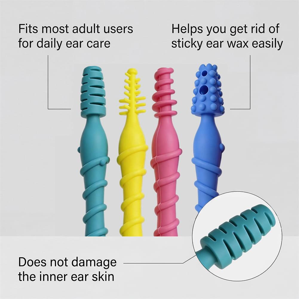 Lot de 4 outils en silicone so - Ear Wax Remover avis et prix