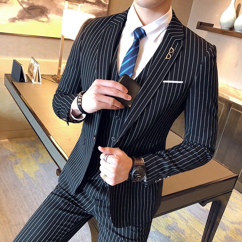 Blazer Homme Slim Fit à Rayure - Men'S Grooming Uk avis et prix